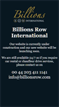 Mobile Screenshot of billionsrow.com